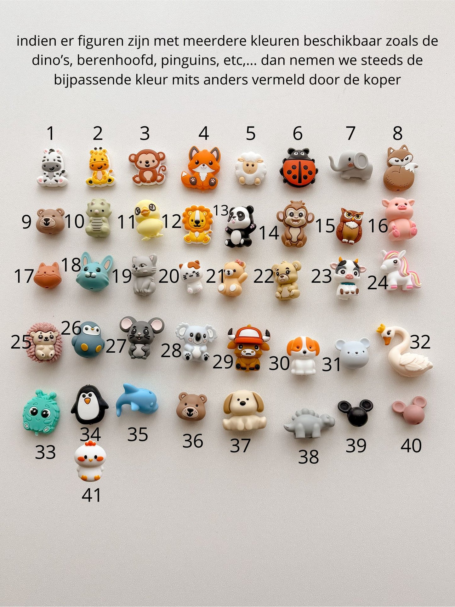 Siliconen sleutelhanger met naam