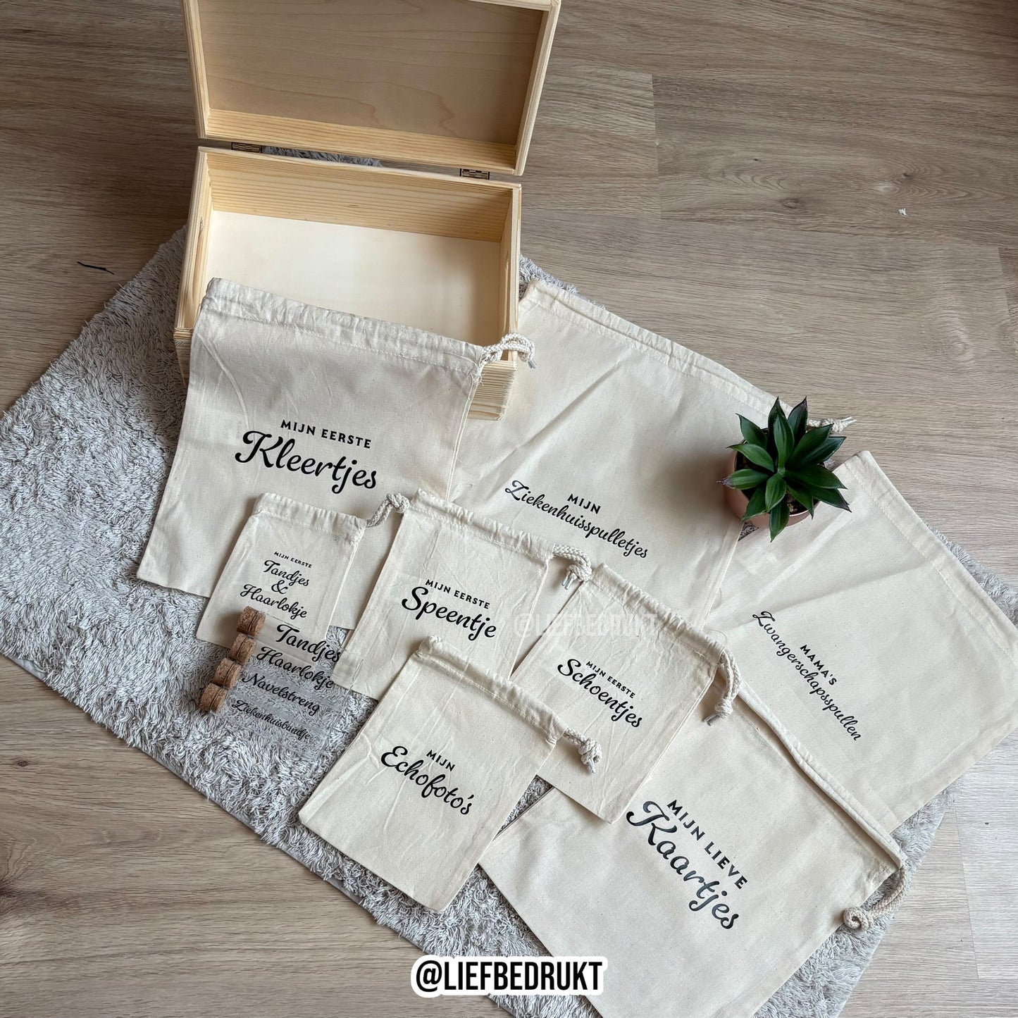 Compleet gevulde herinnerings set