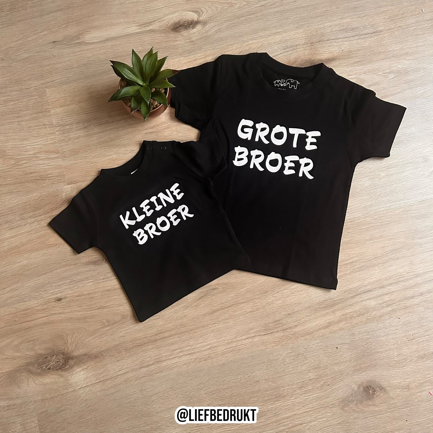 Tshirt grote/kleine broer/zus