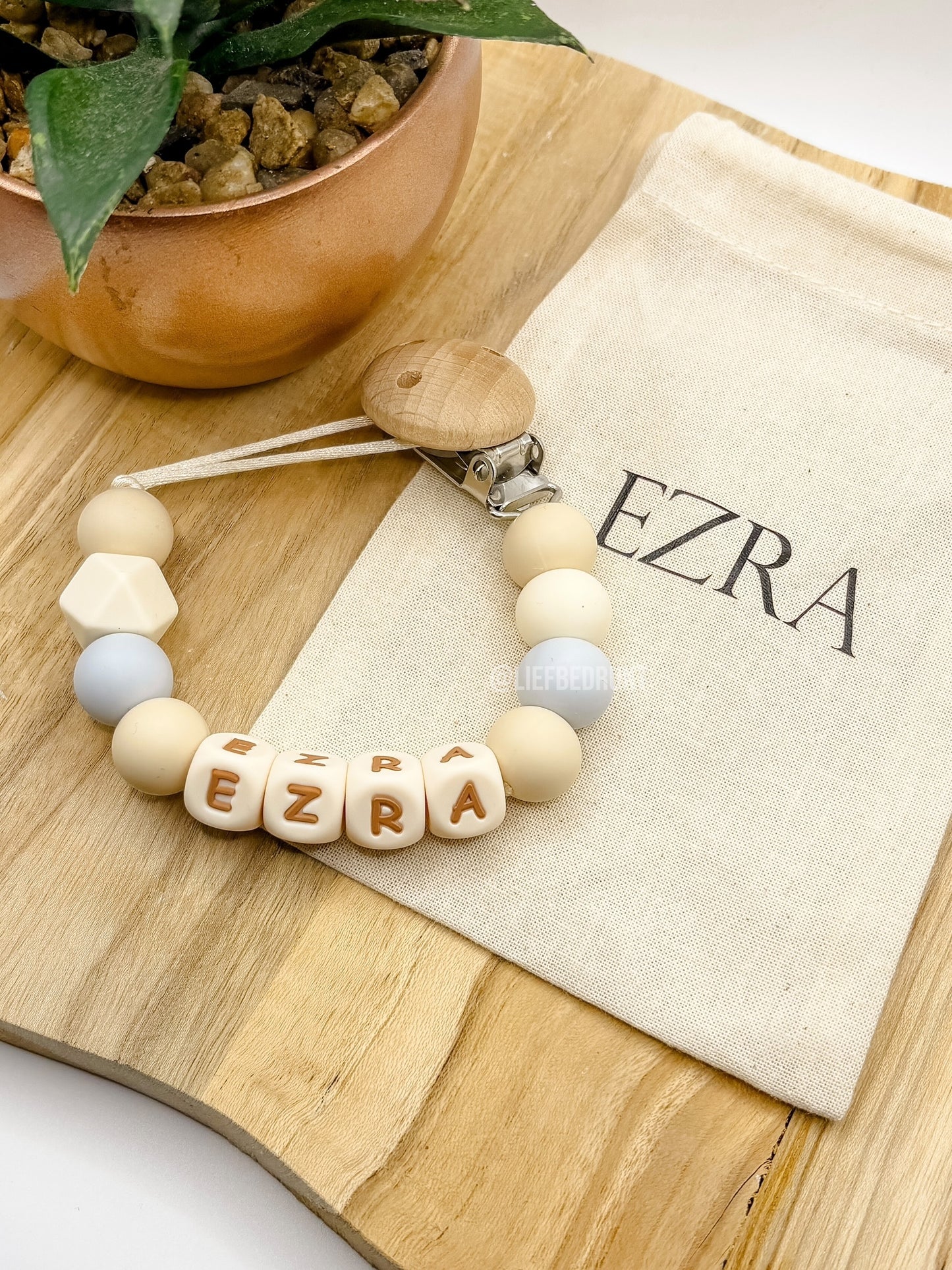 'Ezra' kleurencombo speenkoord