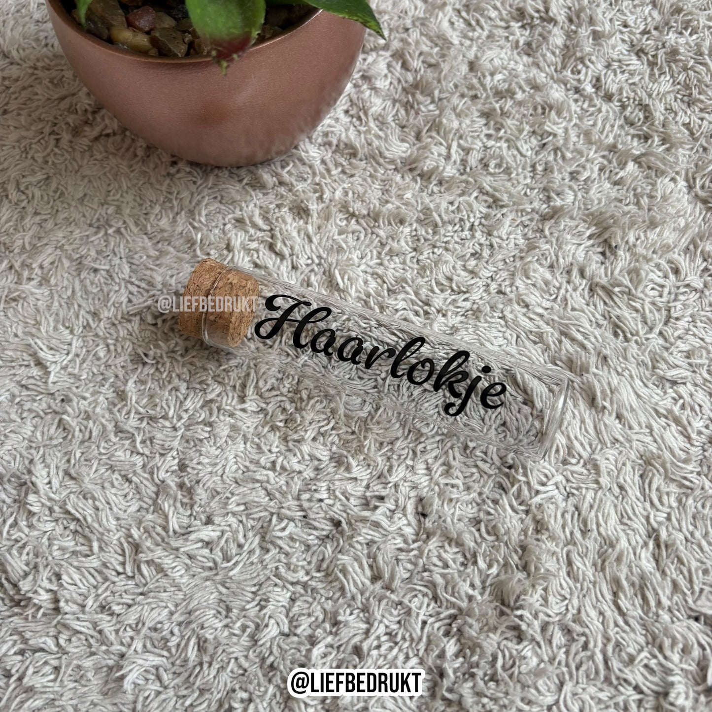 Bewaarbuisje - haarlokje -