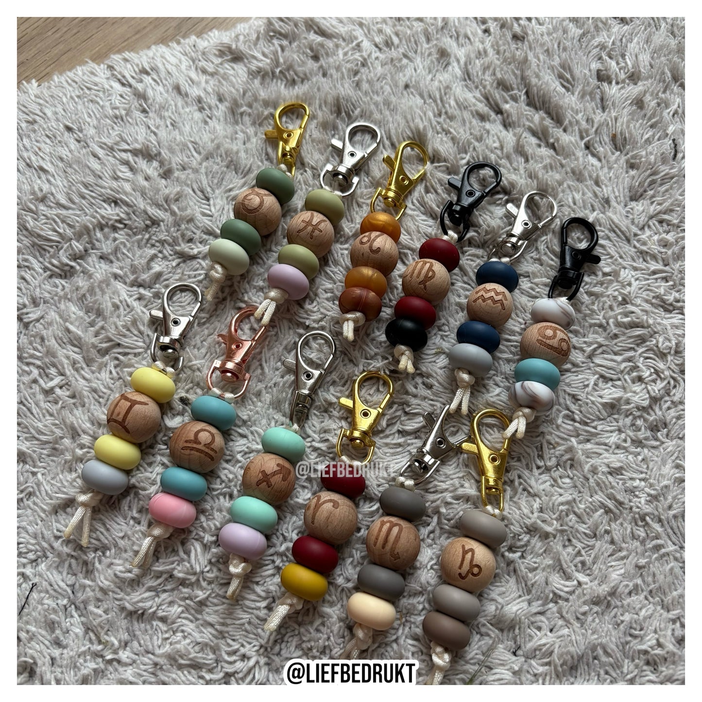 Horoscoop sleutelhanger