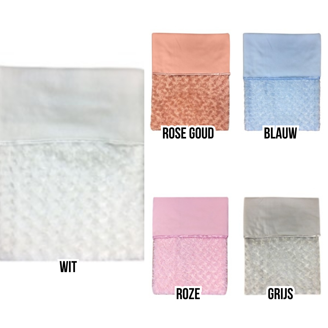 Babydeken ( met noppenmotief )