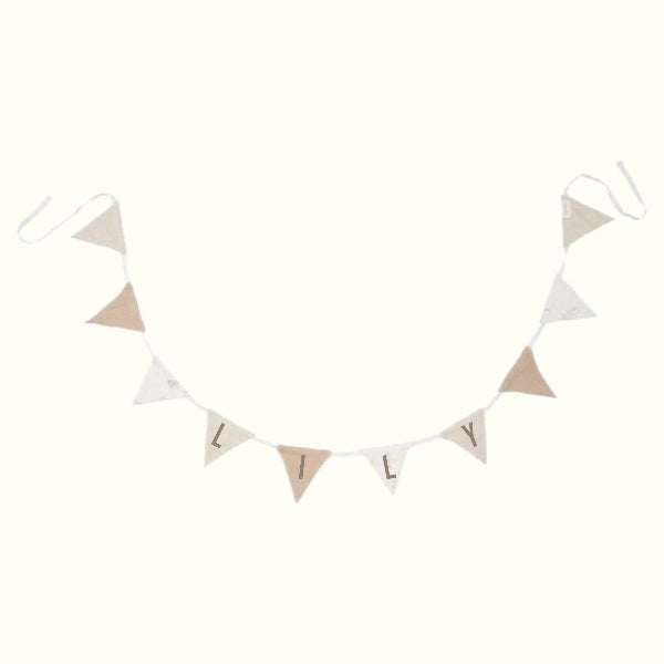 Vlaggenlijn met naam