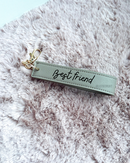 Gepersonaliseerde Wristlet Sleutelhanger