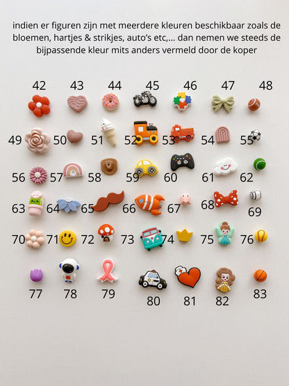 'Rosalie' kleurencombo speenkoord