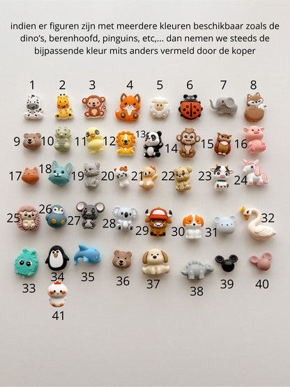 'Rosalie' kleurencombo speenkoord