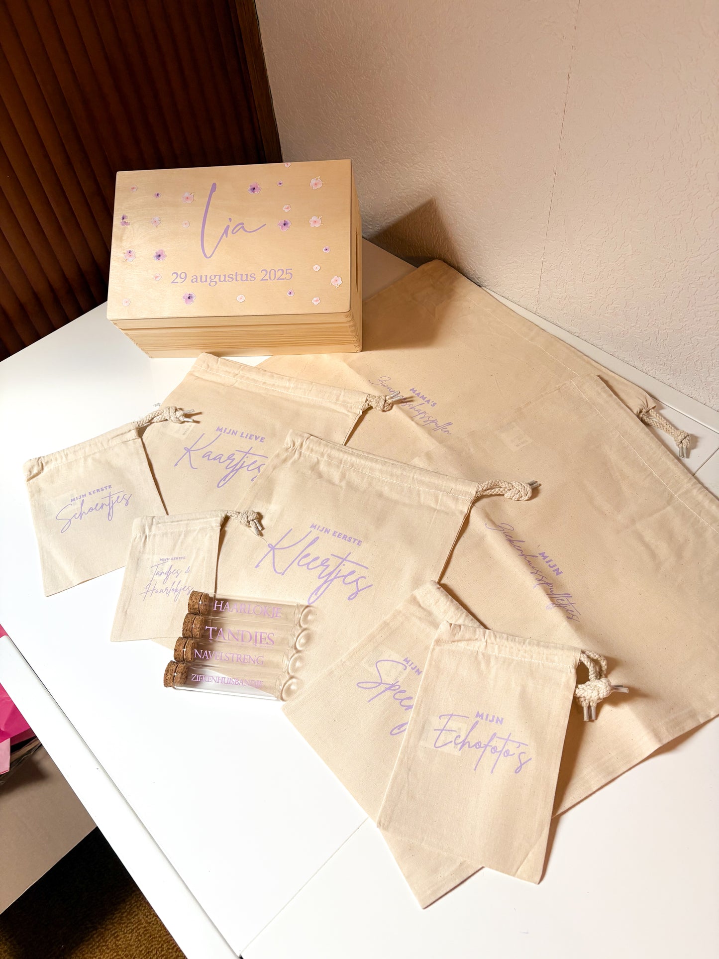 Compleet gevulde herinnerings set