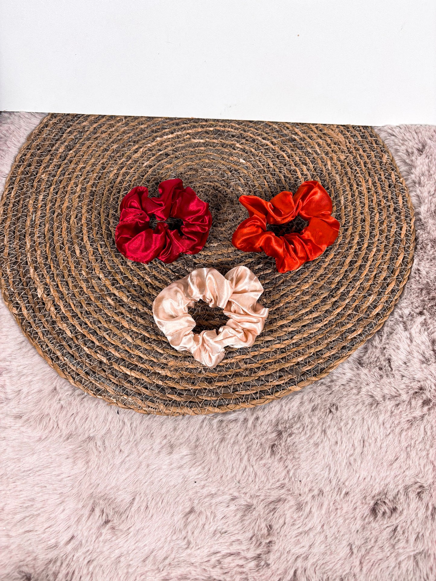 Scrunchies variant rood- per stuk