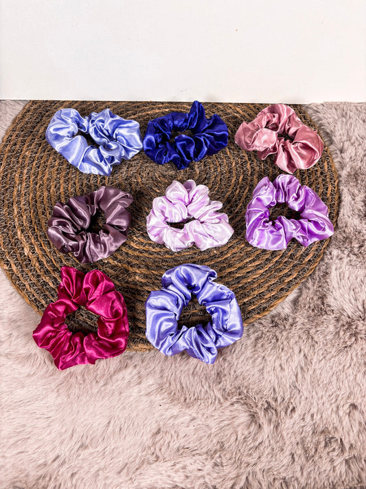 Scrunchies variant paars - per stuk