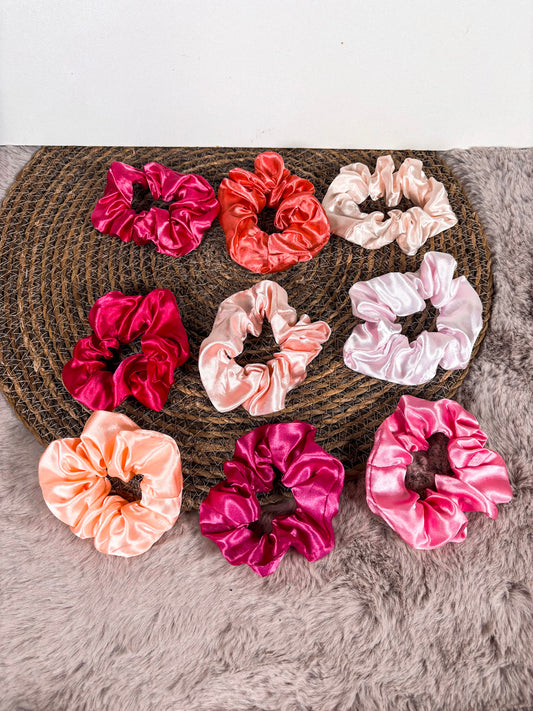 Scrunchies variant rode - per stuk