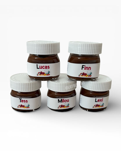 Chocopotjes mini met naam/vraag