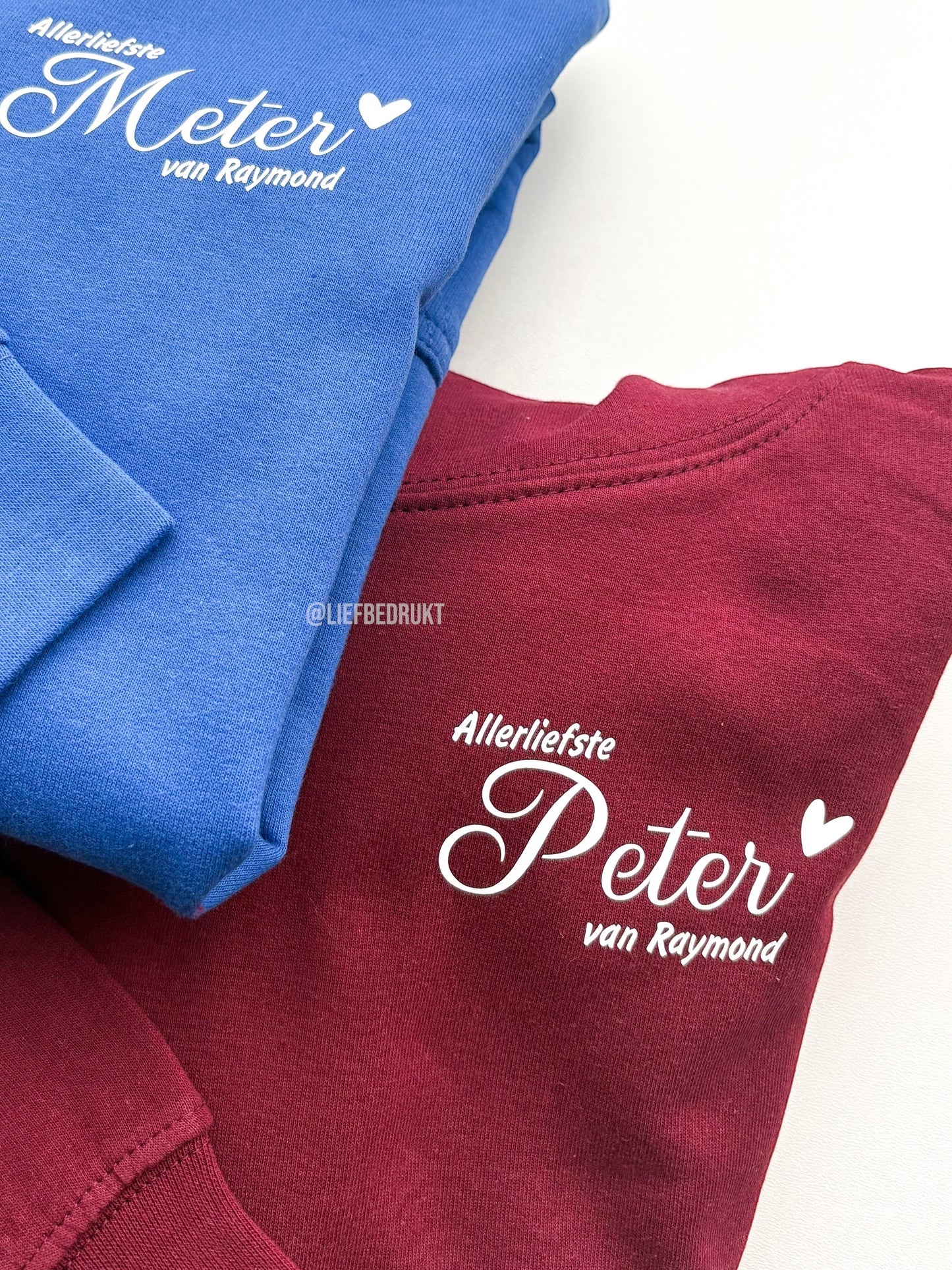 Sweater/hoodie allerliefste -naam- van...