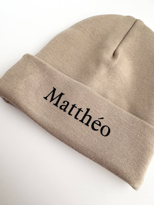 Geboorte mutsje met naam