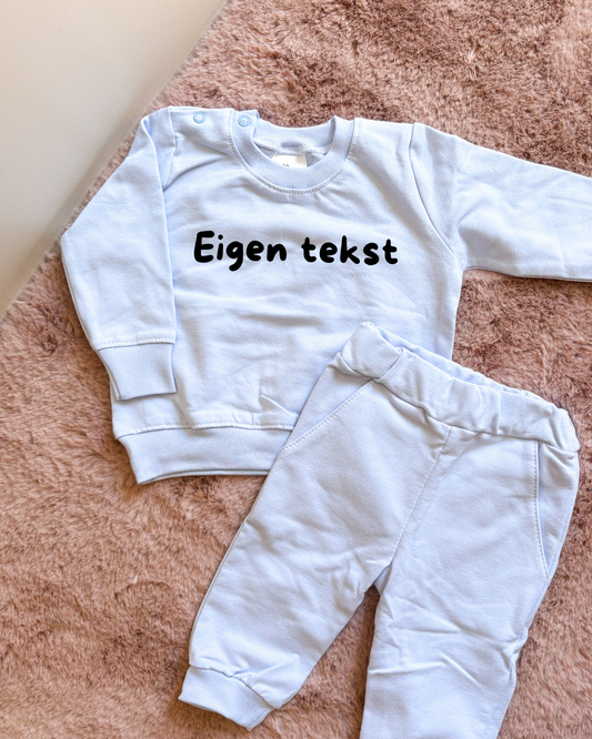 Gepersonaliseerd babysetje | Sweater & broekje