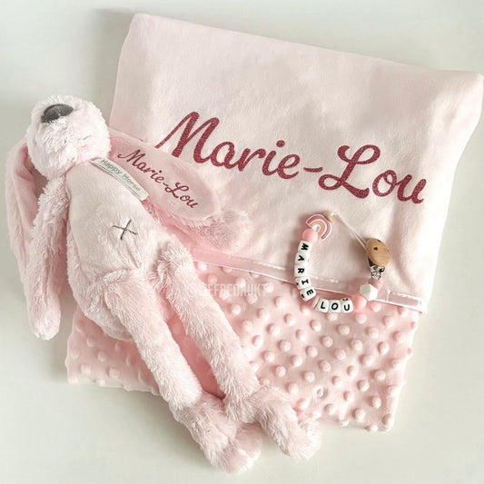 Babydeken ( met noppenmotief )