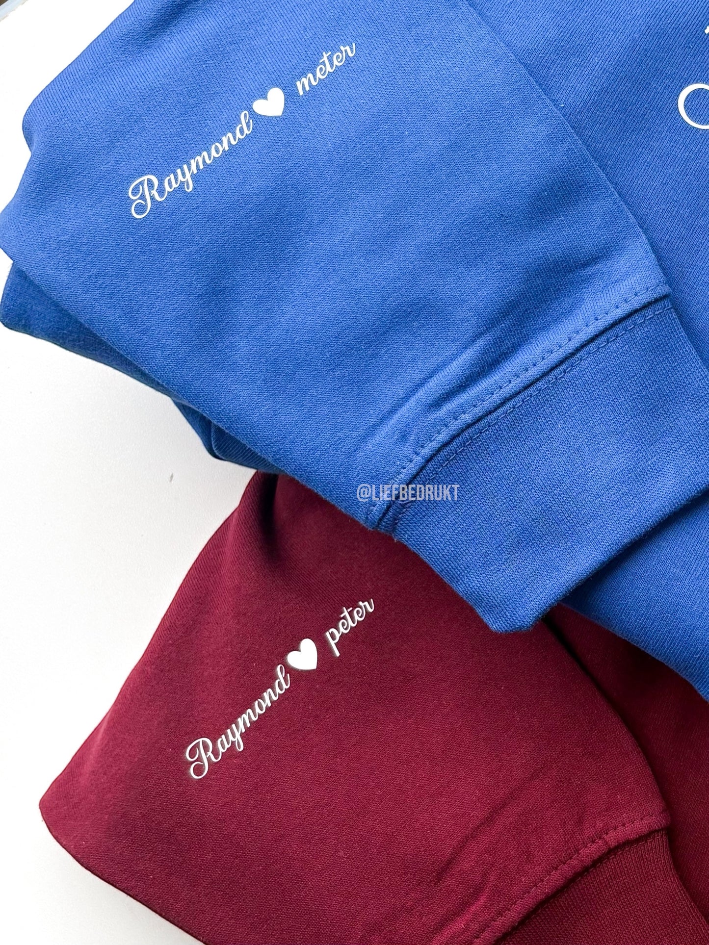 Sweater/hoodie allerliefste -naam- van...
