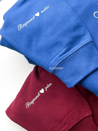 Sweater/hoodie allerliefste -naam- van...