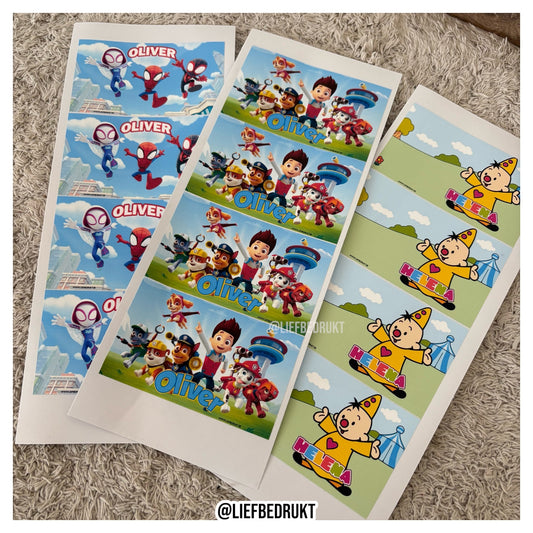 Bellenblaas stickers