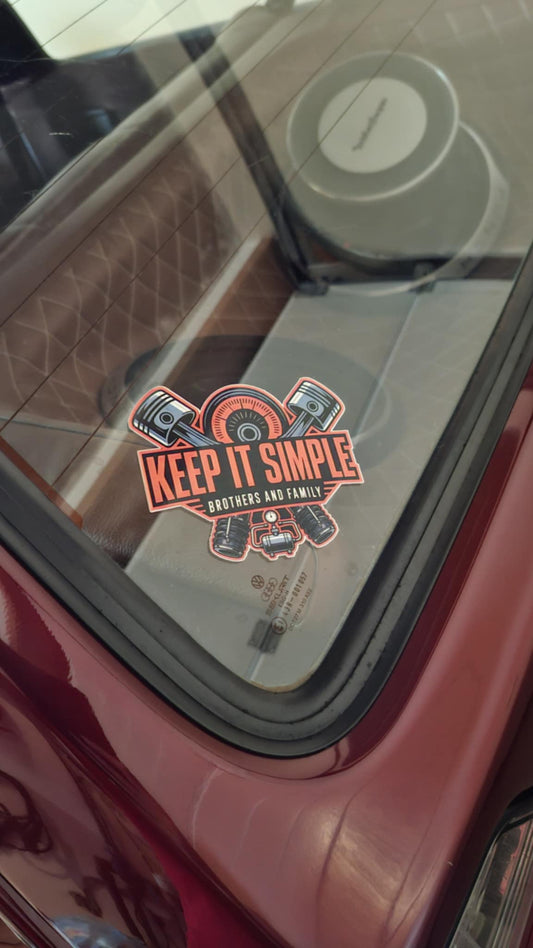 Stickers in eigen vorm