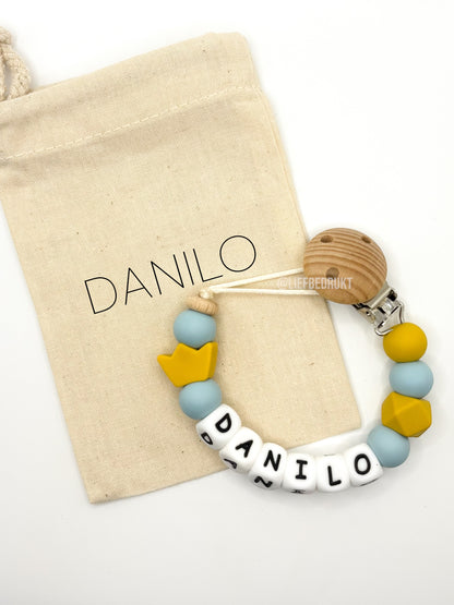 'Danilo' kleurencombo speenkoord