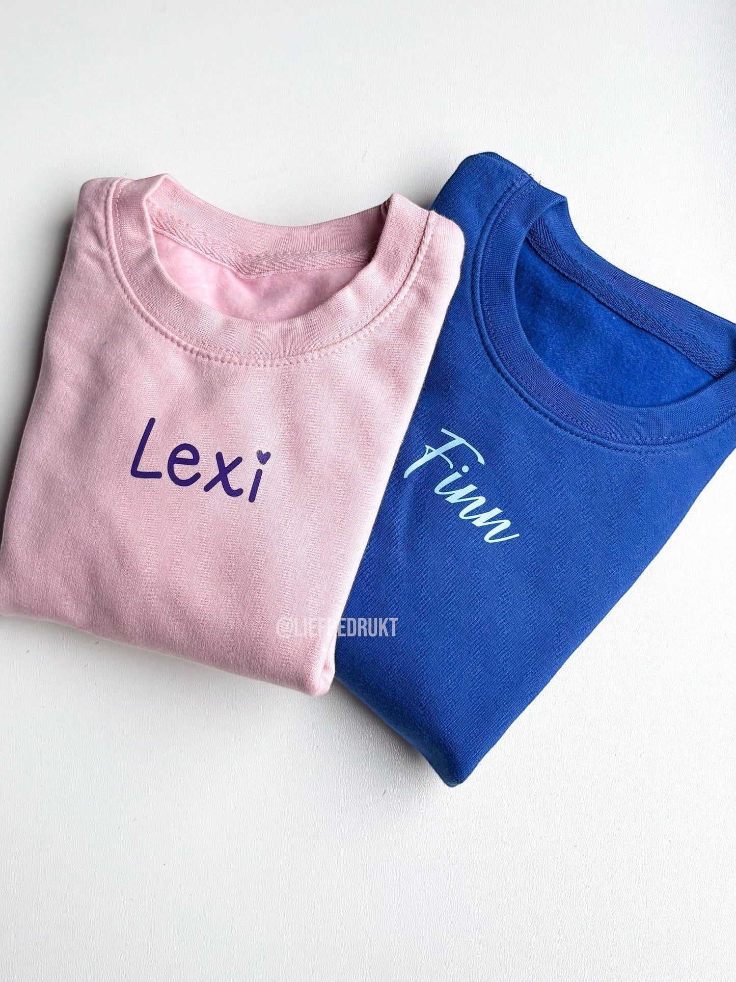 Sweater/hoodie met eigen ontwerp/tekst