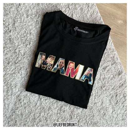 T-shirt/sweater/hoodie met letterfoto’s