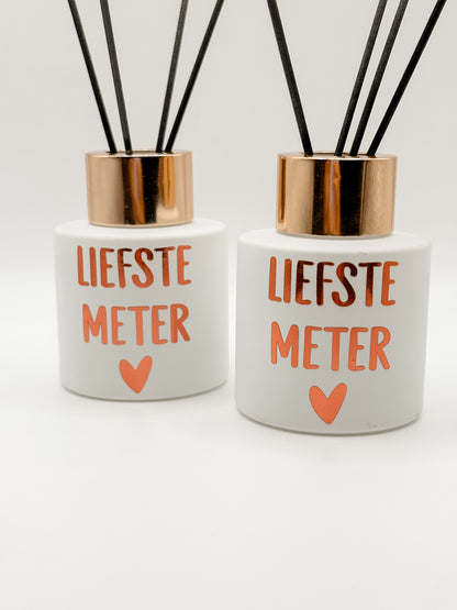Geurflesje met tekst naar wens