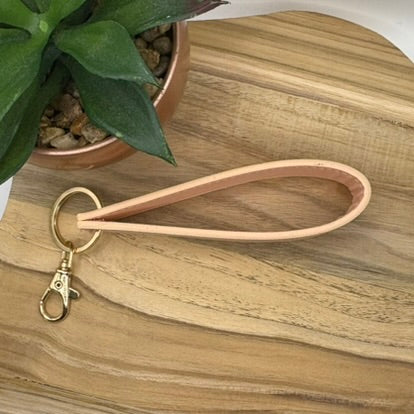 Wrislet sleutelhanger - lederlook