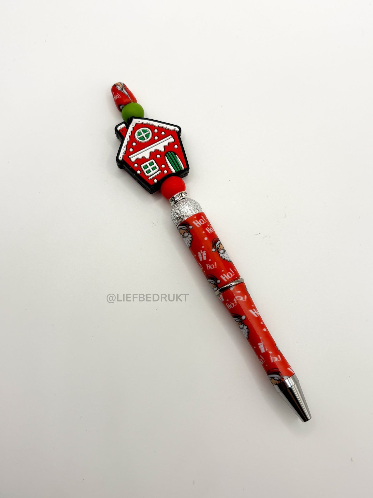 Kerstbalpen met kersthuisje