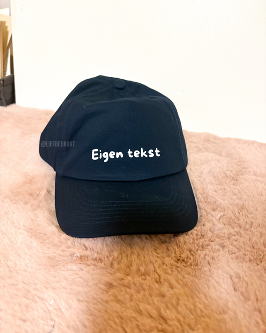 Volwassen pet met eigen tekst