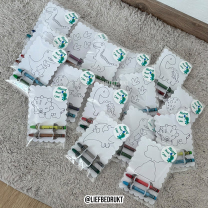 kleur traktatie - set van 8