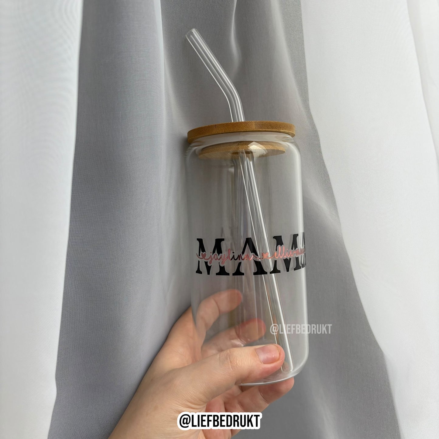Glazen drinkglas