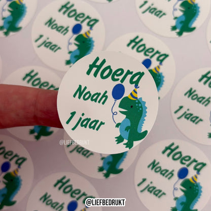 Geprinte sticker(s) naar wens
