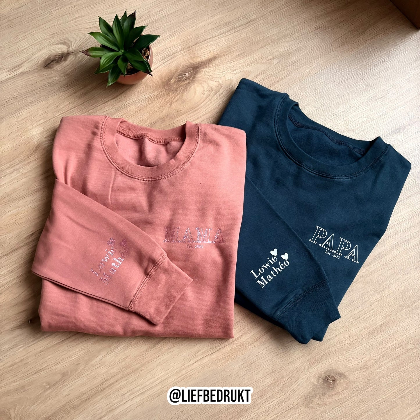 Sweater/hoodie allerliefste -naam- van...