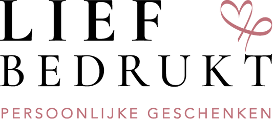 Liefbedrukt Cadeaubon