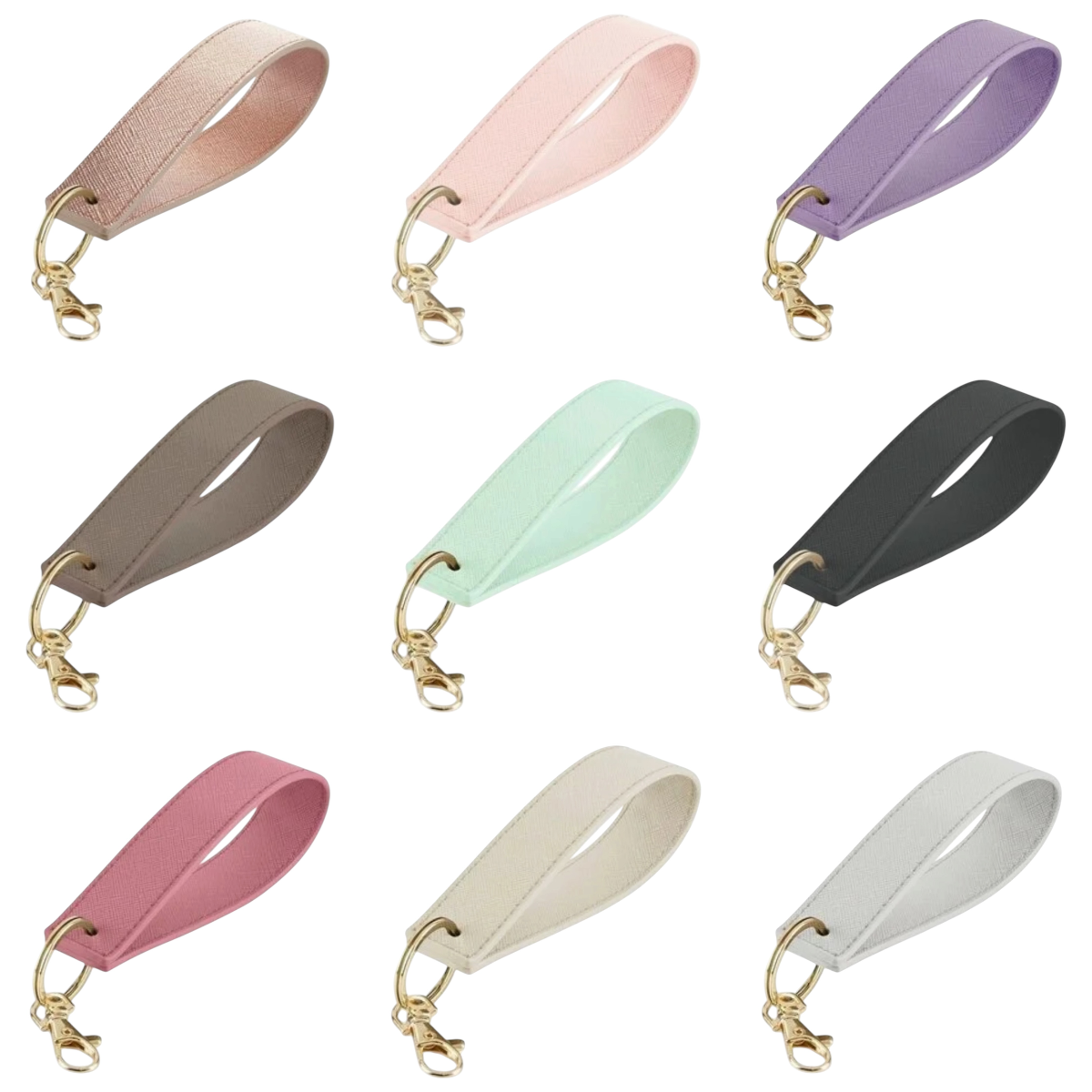 Gepersonaliseerde Wristlet Sleutelhanger